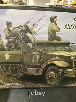 Maquette de half-track M-16 à affût multiple Trumpeter à l’échelle 1/16 avec extras
