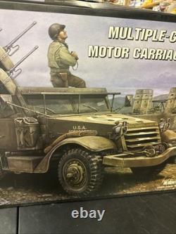 Maquette de half-track M-16 à affût multiple Trumpeter à l’échelle 1/16 avec extras