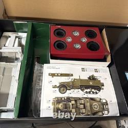 Maquette de half-track M-16 à affût multiple Trumpeter à l’échelle 1/16 avec extras