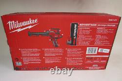 Milwaukee 2441-21 M12 12v 10 Oz Caulk And Adhesive Gun Kit Nouveau