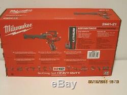 Milwaukee 2441-21 M12 12v De 10 Onces Calfeutrage Et Adhésifs Gun Kit Withbatt Et Chargeur Nisb