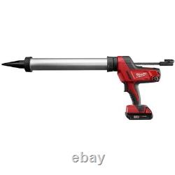 Milwaukee 2642-21CT M18 Pistolet à colle sans fil à canon en aluminium de 20 oz Kit