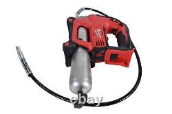 Milwaukee 2646-21ct M18 18 Volt Cordless Grease Gun Kit (1.5 Ah)
	<br/>	 
   <br/>	 Kit de pistolet à graisse sans fil Milwaukee 2646-21ct M18 18 volts (1,5 Ah)