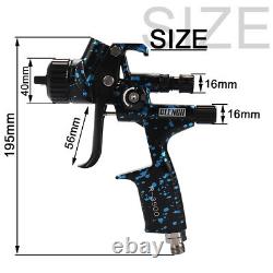 Mini Hvlp Spray Gun Kit Professionnel Spray D'alimentation En Gravité Taille De La Buse 1.4mm