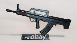 NOUVEAU 2022! Kit de pistolet-jouet QBZ-95 3 en 1 pour construire 13 miniatures de pistolets en métal. Pas de chèvre