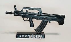 NOUVEAU 2022! Kit de pistolet-jouet QBZ-95 3 en 1 pour construire 13 miniatures de pistolets en métal. Pas de chèvre
