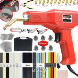 NOUVEAU 220Avec50W Soudeur en plastique 2-en-1 Pistolet à agrafes chaud Kit de réparation de pare-chocs de voiture