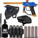 Nouveau Kit De Package De Marqueur De Paintball Azodin Blitz 4 Vendetta Couleur Bleu Poussi&egrave;re
