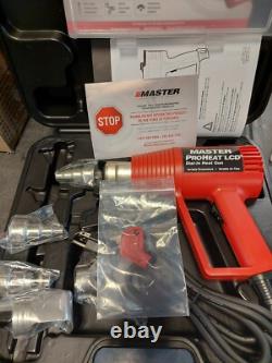NOUVEAU - Kit de pistolet à chaleur programmable LCD ProHeat 1000°F outils aéronautiques PH-1400K