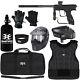 Nouveau Kit De Pistolet De Paintball New Dye Rize Czr Niveau 3 Avec Protecteur Taille L/xl Noir/gris