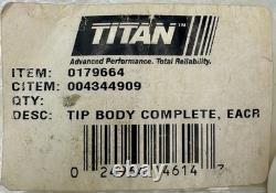NOUVEAU OEM TITAN 0179664 Corps de buse complet pour kit Stati pistolet pulvérisateur 2000 LIVRAISON GRATUITE