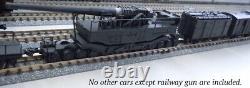 N Schneider IJA Type 90 240mm Kit de canon ferroviaire / ferroviaire de la Seconde Guerre mondiale Armée militaire de train