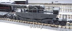 N Schneider IJA Type 90 240mm Kit de canon ferroviaire / ferroviaire de la Seconde Guerre mondiale Armée militaire de train