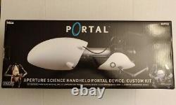 Neca Portal Gun Led Prop Replica Valve Aperture Science Ashpd Custom Device Kit