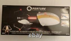 Neca Portal Gun Led Prop Replica Valve Aperture Science Ashpd Custom Device Kit