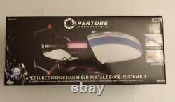 Neca Portal Gun Led Prop Replica Valve Aperture Science Ashpd Custom Device Kit