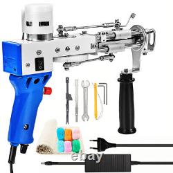 New Loop Gun Kit 2 En 1 Tufting Pile Cut Rug Machine Us Stock Bargain