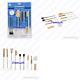 Nouveau 20pc Pistolet Kit De Nettoyage Automobile Outils Pneumatiques Peinture Pistolet / Filtre À Air Brosse