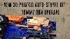 Nouveau 3d Imprimé Auto Stryfe Kit Nerf Tommy Gun Upgrade