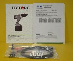 Nouveau Hytorc Btm-3000 36v Lithium Électrique Torque Kit Btm 3000 Calibré