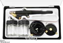 Nouveau Kit De Brosse À Air Avec Accessoires Hobby Gun Nail Body Art