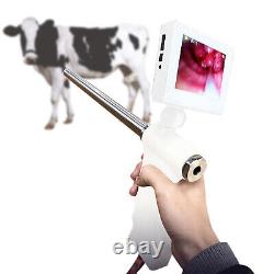 Nouveau Kit de caméra à écran ajustable 360° pour insémination artificielle visuelle des vaches