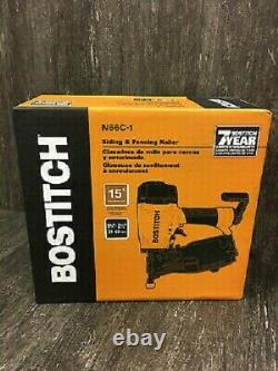 Nouveau Stanley Bostitch N66c-1 Pneumatique Angled Siding Coil Nailer Nail Gun Kit