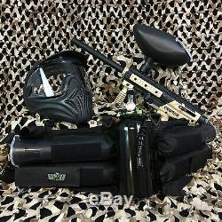 Nouveau Tippmann Cronos Légendaire Marker Paintball Gun Package Kit Tan / Noir