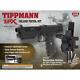 Nouveau Tippmann Tipx. 68 Cal Calibre Paintball Deluxe Pistol Gun Marker Kit Noir