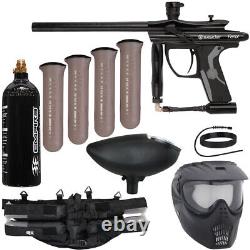 Nouveau ensemble de paintball Spyder Fenix Epic Gun Package Kit Noir