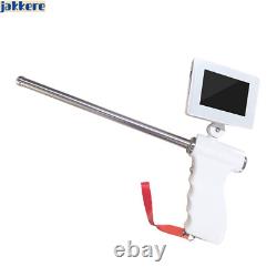 Nouveau kit de caméra de pistolet d'insémination artificielle visuelle pour vaches avec écran réglable à 360 degrés