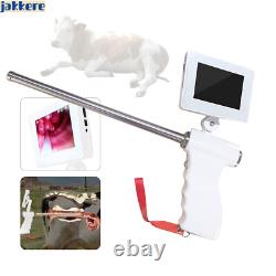Nouveau kit de caméra pour pistolet d'insémination artificielle visuelle pour vaches avec écran ajustable à 360 degrés