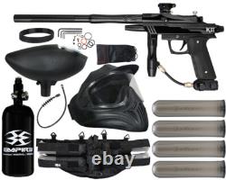 Nouveau kit de package de la marque Azodin KDIII Legendary Paintball Gun en noir
