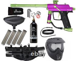 Nouveau kit de package de marqueur de paintball Azodin Blitz 4 Epic Dust Purple