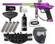 Nouveau Kit De Package De Marqueur De Paintball Azodin Kdiii Epic Violet/vert