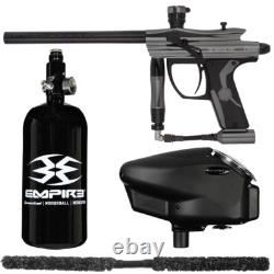 Nouveau kit de package de marqueur de paintball Spyder Fenix Core Essential Gris