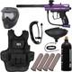 Nouveau Kit De Package De Marqueur De Paintball Spyder Victor Heavy Gunner Violet