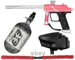 Nouveau kit de package de pistolet de paintball Azodin Blitz 4 compétition Dust Pink avec 68/4500