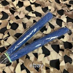 Nouveau kit de package de pistolet de paintball Spyder Fenix Heavy Gunner bleu