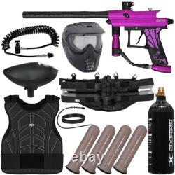 Nouveau kit de paintball Azodin Kaos 3 Light Gunner, couleur violet poussiéreux