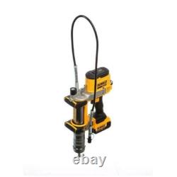 Nouveau kit de pistolet à graisse DeWALT 20V DCGG571M1 MAX avec batterie, étui et chargeur