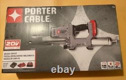 Nouveau kit de pistolet à graisse Porter Cable PCCGG001D1 20V MAX