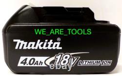 Nouveau kit de pistolet à graisse sans fil Makita 18V, 2 batteries BL1840B 4,0Ah, chargeur