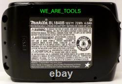 Nouveau kit de pistolet à graisse sans fil Makita 18V, 2 batteries BL1840B 4,0Ah, chargeur