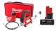 Nouveau Kit De Pistolet à Graisse Sans Fil Milwaukee 2446-21xc M12 + Batterie Milwaukee 48-11-2460