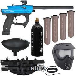 Nouveau kit de pistolet de paintball HK Army SABR Epic (bleu poussière/noir)