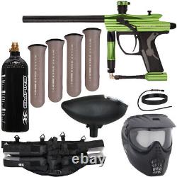 Nouveau kit de pistolet de paintball Spyder Fenix Epic Lime