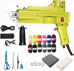 Nouveau kit de pistolet de tuftage 2 en 1 pour bouclage et coupe de boucle