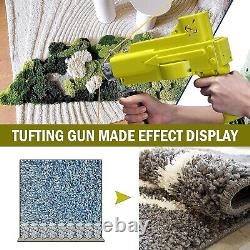 Nouveau kit de pistolet de tuftage 2 en 1 pour bouclage et coupe de boucle
