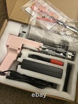 Nouveau kit de tapisserie de tapis - Pistolet à tapisser, tissu, colle, rasoirs
